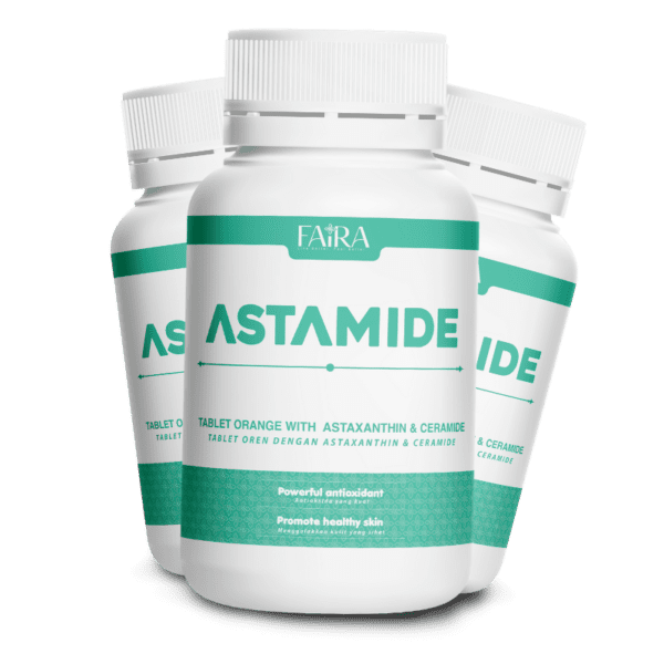 3 Botol Astamide + FREE Sabun Sacha Inchi